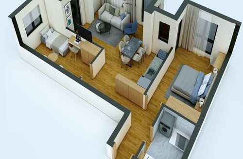 Apartment 67 m2